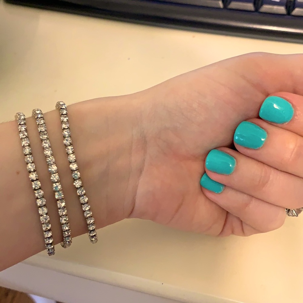 💎3 Stretchy Rhinestone Bracelets💎